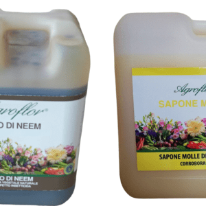 Sapone di Potassio 5LT + Olio di Neem Puro 5LT