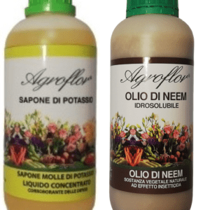 Sapone di Potassio 1LT + Olio di Neem Puro 1LT
