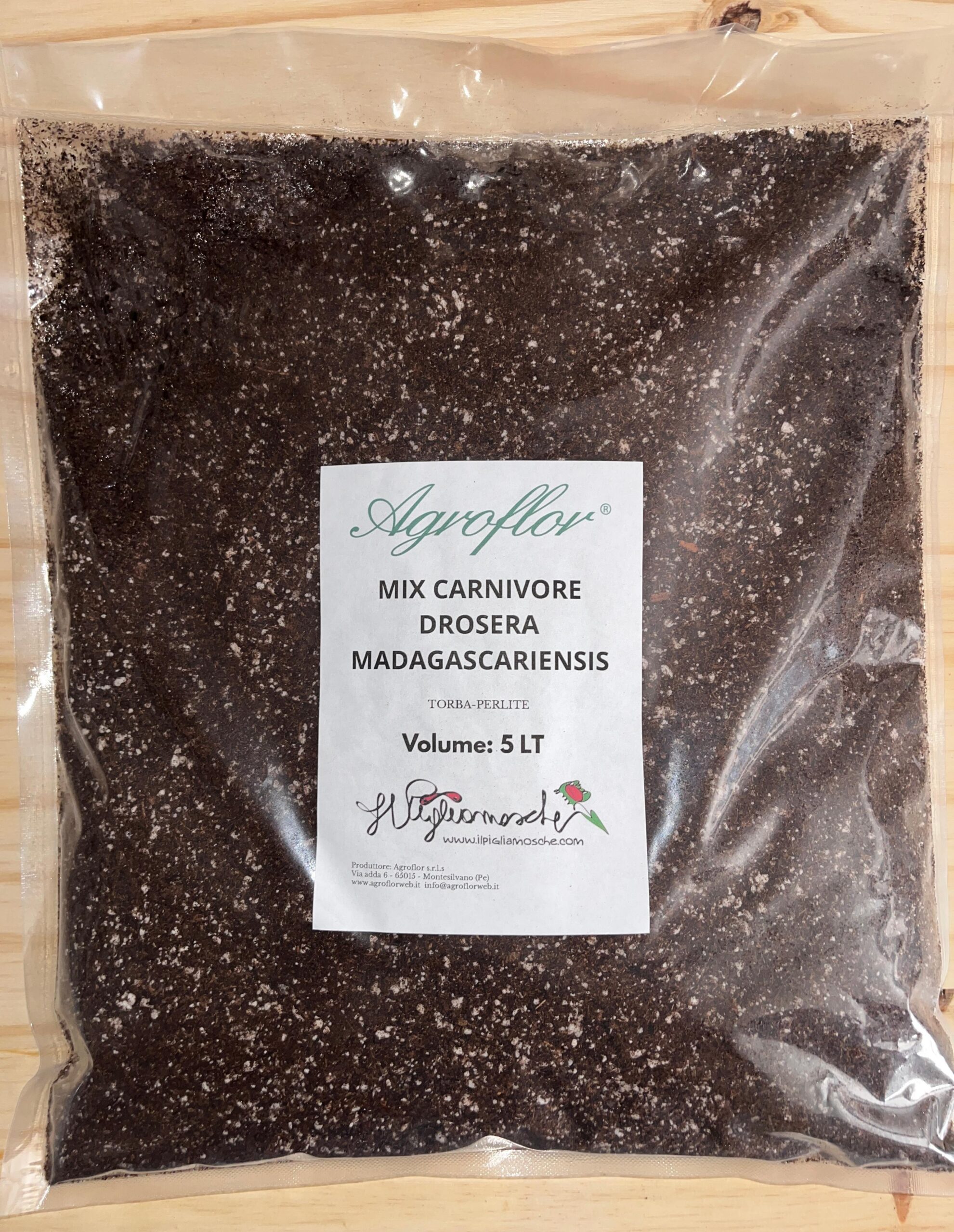SUBSTRATO CARNIVORE DROSERA MADAGASCARIENSIS