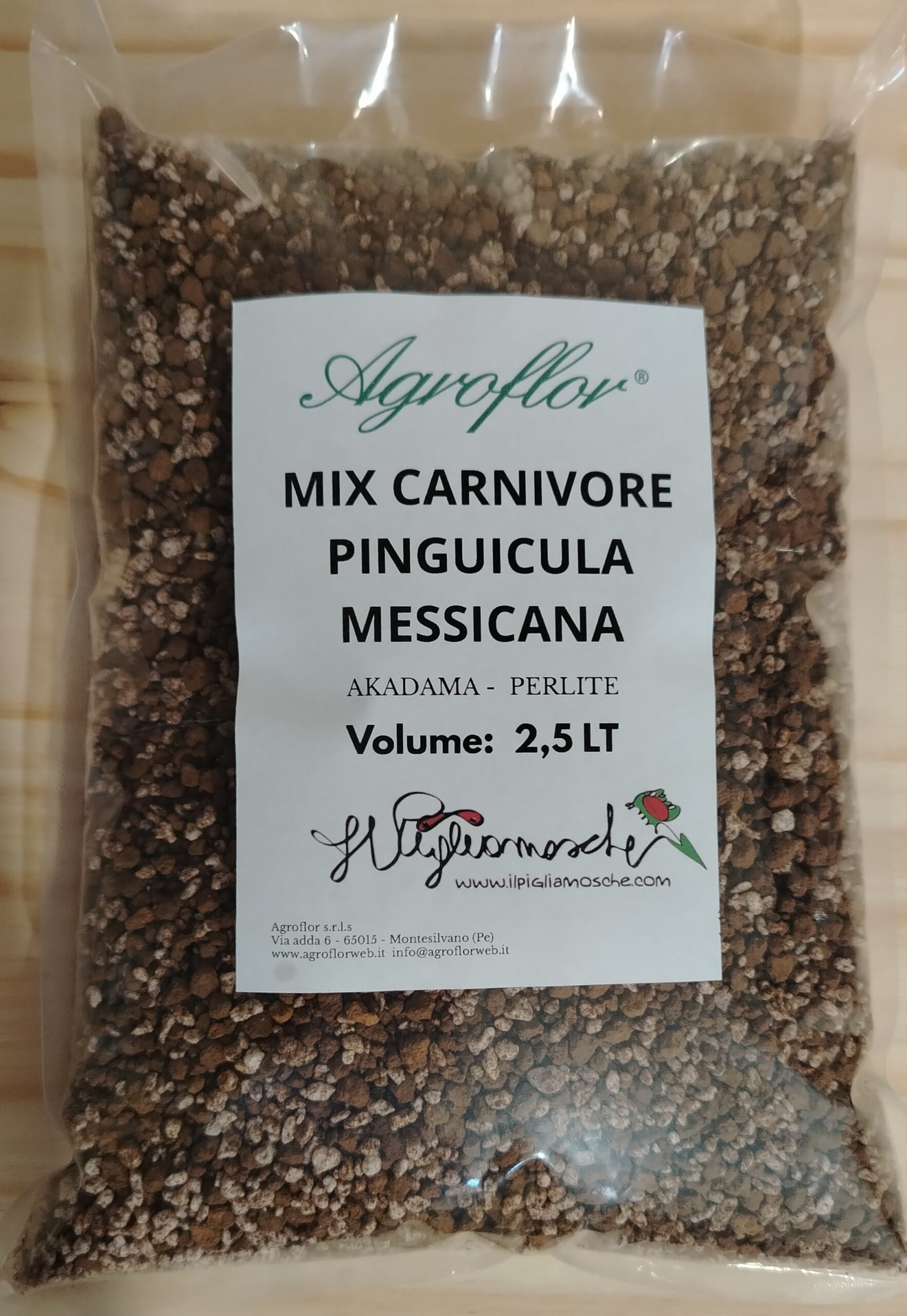 SUBSTRATO CARNIVORE PINGUICULA MESSICANA