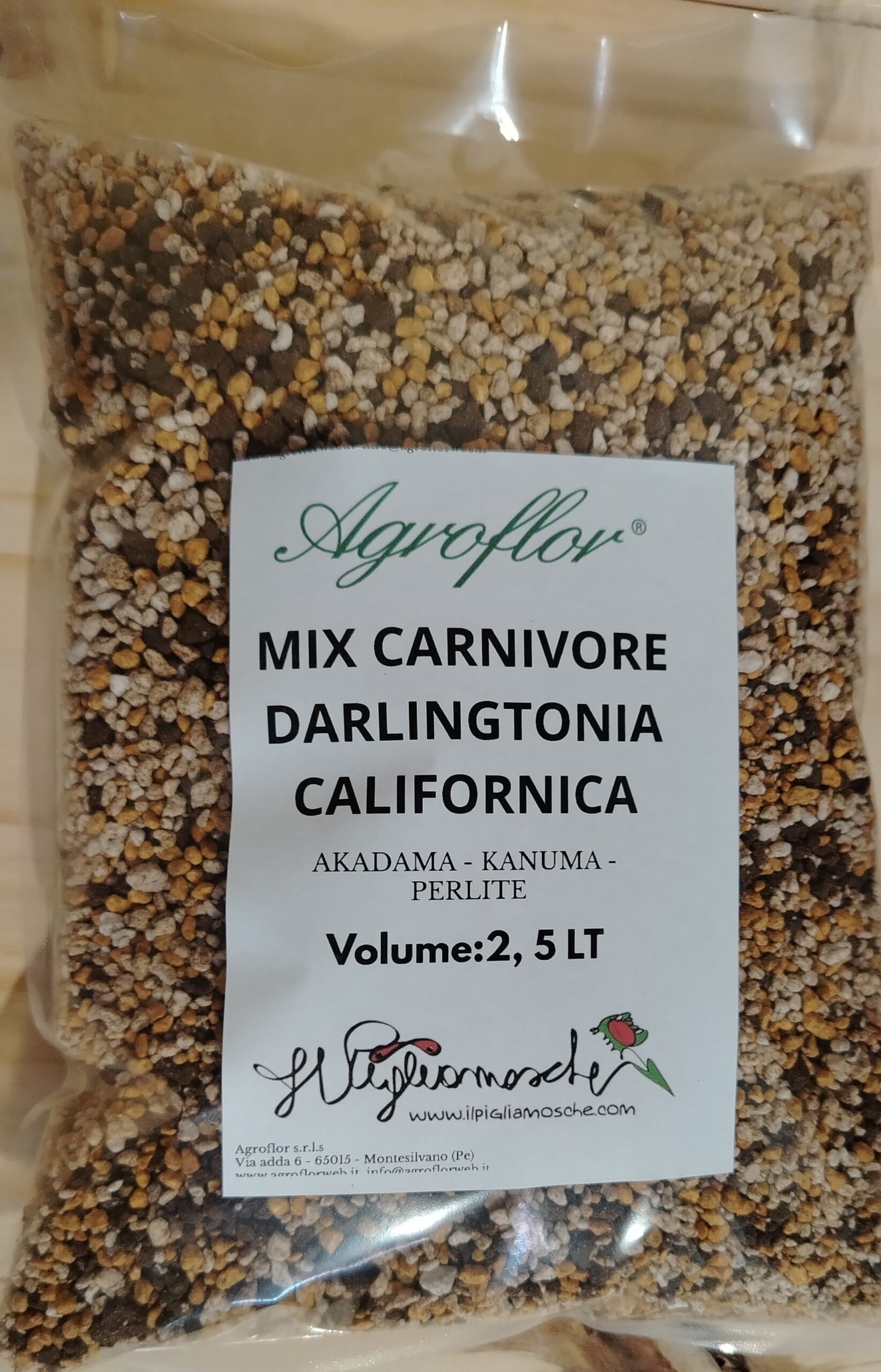 SUBSTRATO CARNIVORE DARLINGTONICA CALIFORNICA